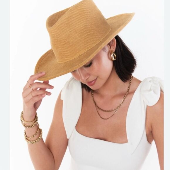 Free People Lack of Color Tan Shady Cowboy Hat(Size XL 61CM) main image 7